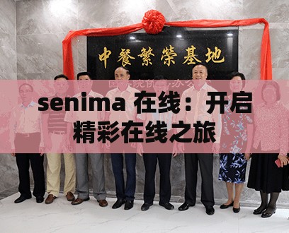 senima 在线：开启精彩在线之旅