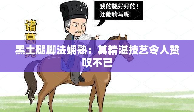 黑土腿脚法娴熟：其精湛技艺令人赞叹不已