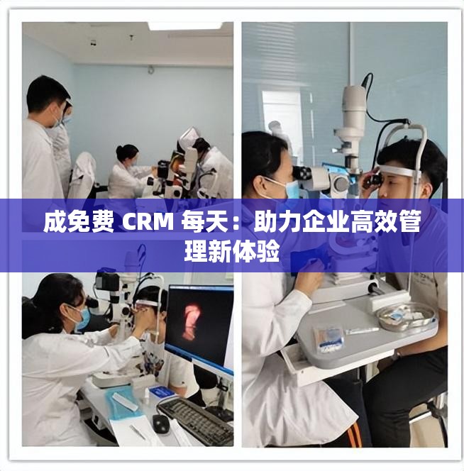 成免费 CRM 每天：助力企业高效管理新体验