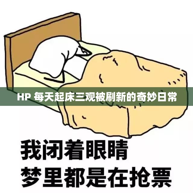 HP 每天起床三观被刷新的奇妙日常