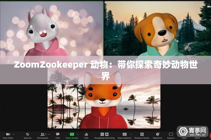 ZoomZookeeper 动物：带你探索奇妙动物世界