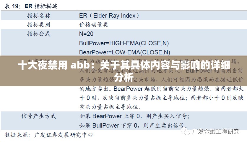 十大夜禁用 abb：关于其具体内容与影响的详细分析