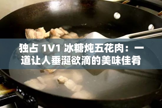 独占 1V1 冰糖炖五花肉：一道让人垂涎欲滴的美味佳肴