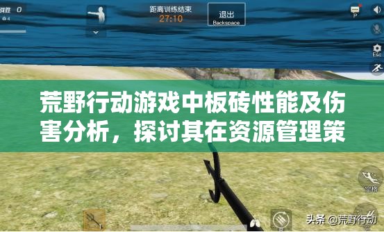 荒野行动游戏中板砖性能及伤害分析，探讨其在资源管理策略中的重要性