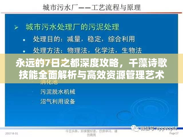 永远的7日之都深度攻略，千藻诗歌技能全面解析与高效资源管理艺术