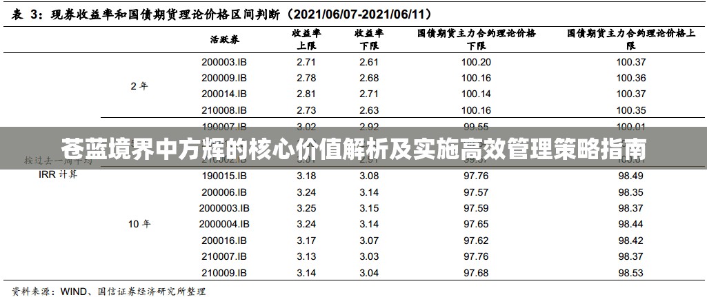 苍蓝境界中方辉的核心价值解析及实施高效管理策略指南