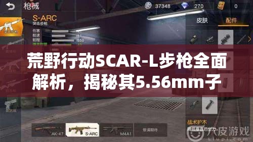 荒野行动SCAR-L步枪全面解析，揭秘其5.56mm子弹类型与实战威力