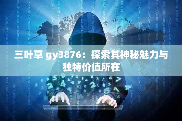 三叶草 gy3876：探索其神秘魅力与独特价值所在