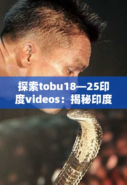 探索tobu18—25印度videos：揭秘印度年轻人的生活与文化，带你深入了解当代印度社会风貌