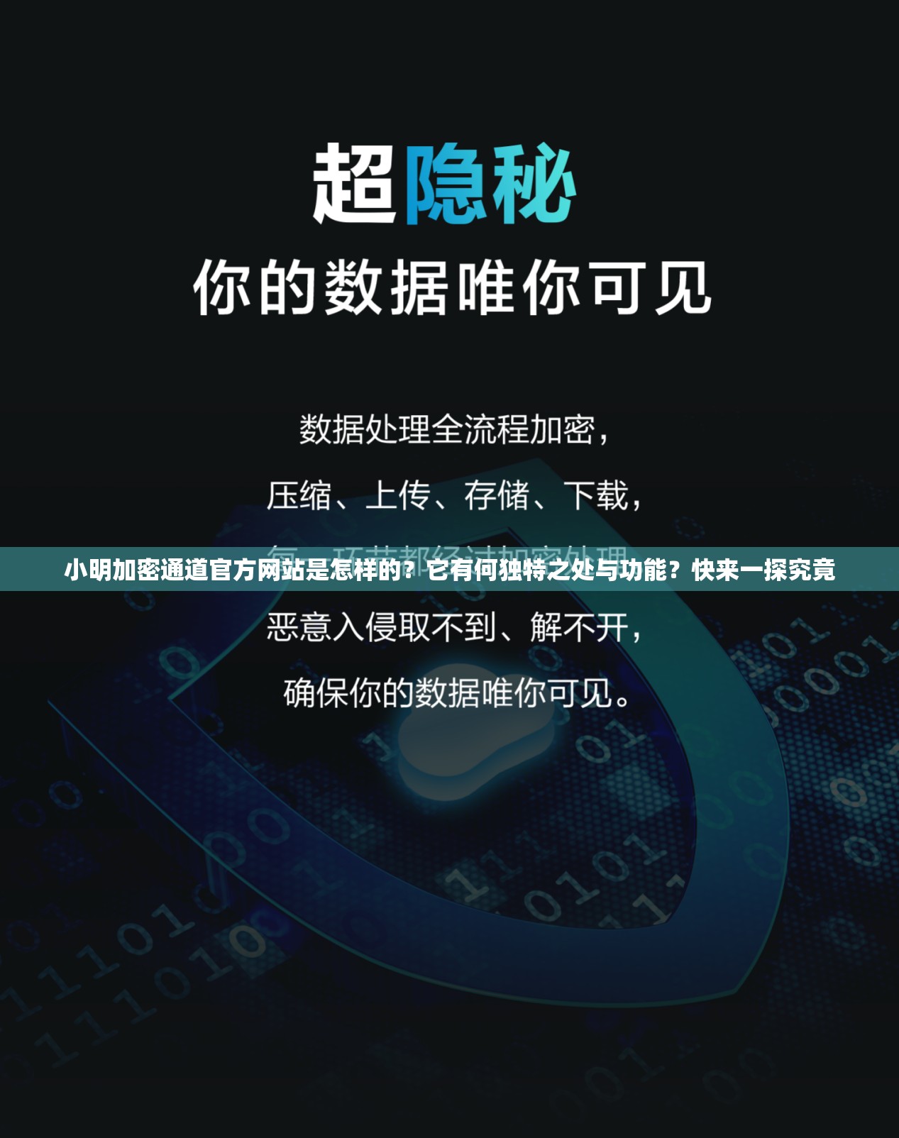 小明加密通道官方网站是怎样的？它有何独特之处与功能？快来一探究竟