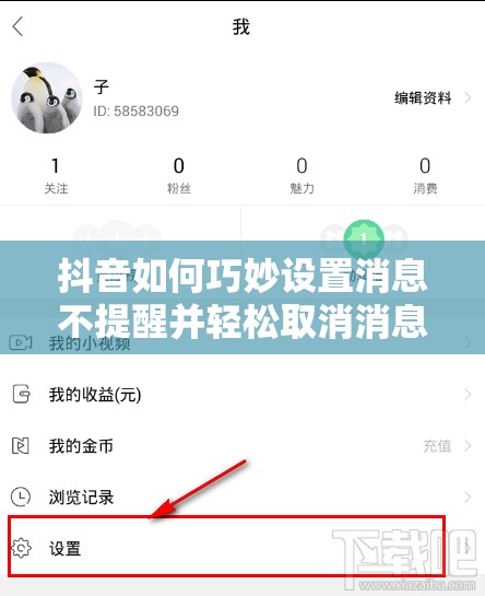 抖音如何巧妙设置消息不提醒并轻松取消消息推送？深度技巧揭秘