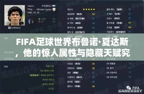 FIFA足球世界布鲁诺·夏达斯，他的惊人属性与隐藏天赋究竟是什么？