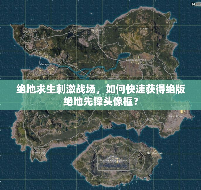 绝地求生刺激战场，如何快速获得绝版绝地先锋头像框？