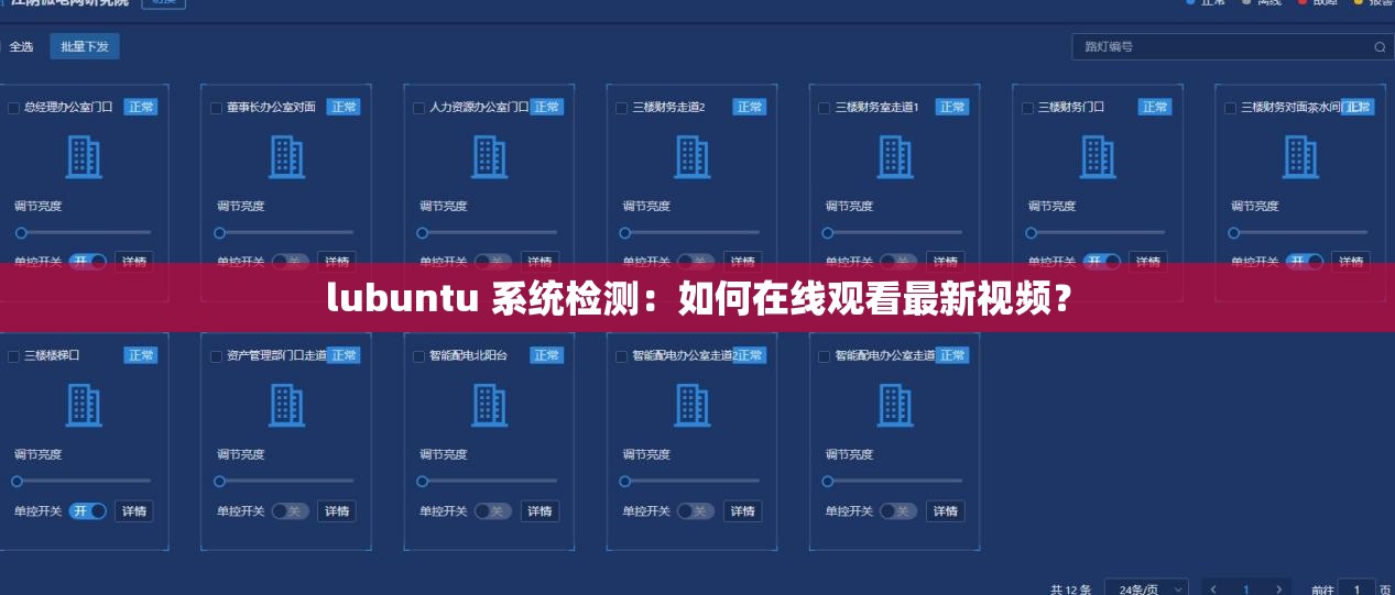 lubuntu 系统检测：如何在线观看最新视频？