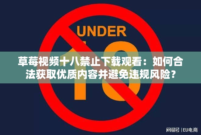 草莓视频十八禁止下载观看：如何合法获取优质内容并避免违规风险？