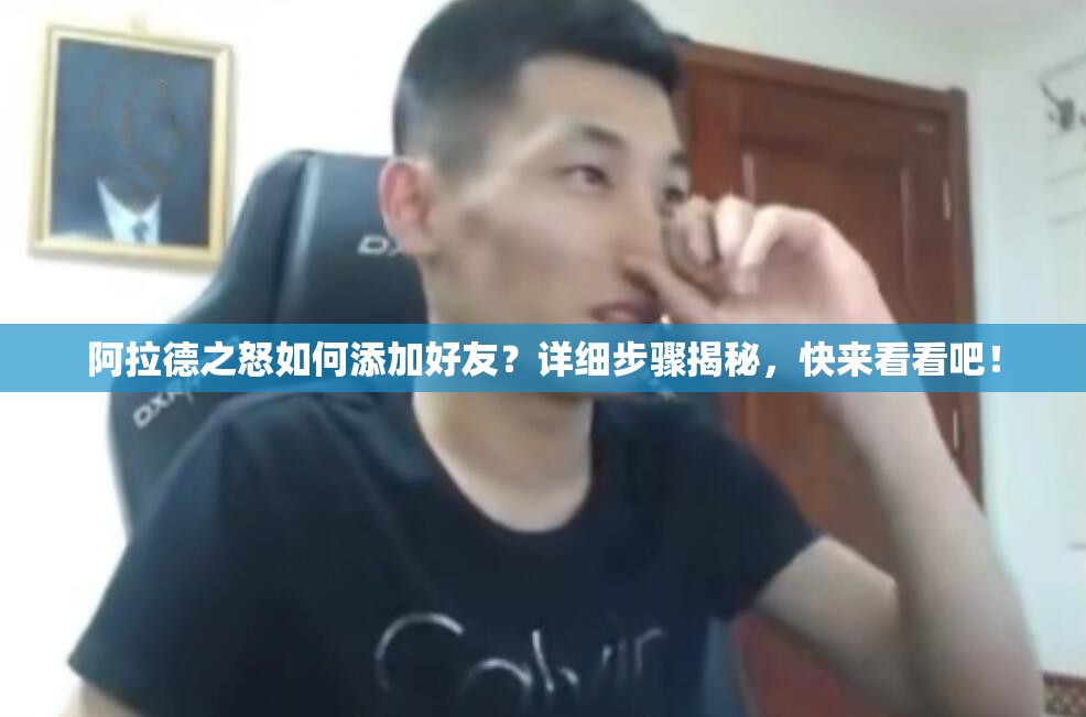 阿拉德之怒如何添加好友？详细步骤揭秘，快来看看吧！